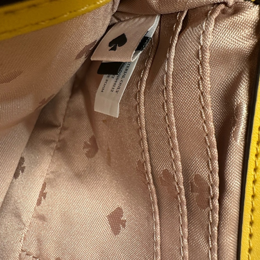Kate Spade Natalia Mustard Quilted Crossbody Bag - Picture 12 of 15